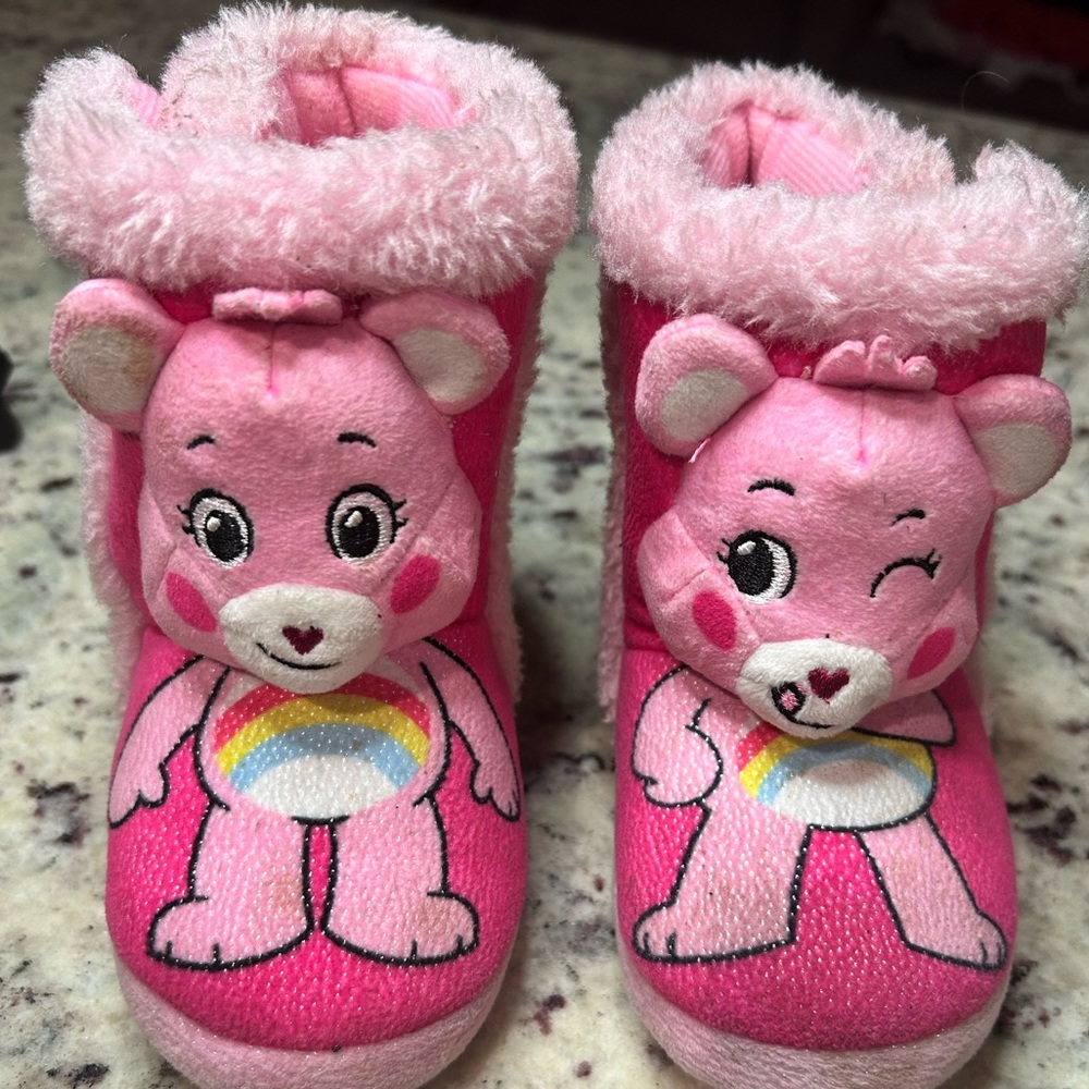 Pink Bear Boots